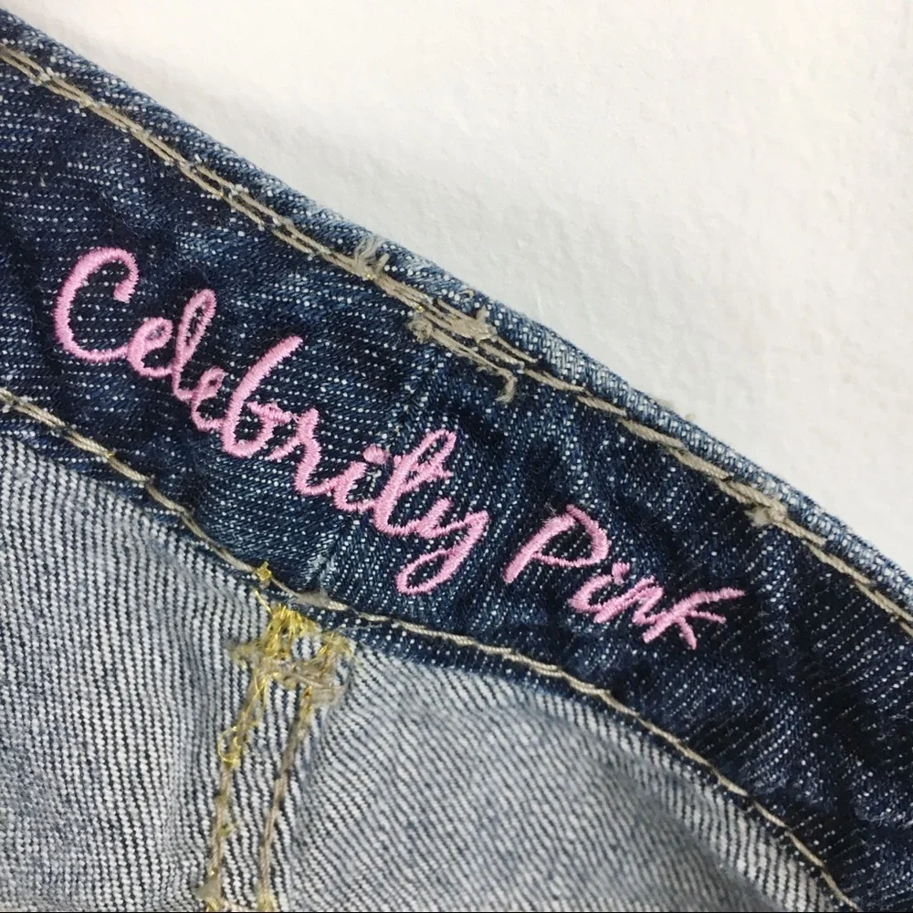 NEW Celebrity‎ PInk Womens Size 29 Distressed Jeans